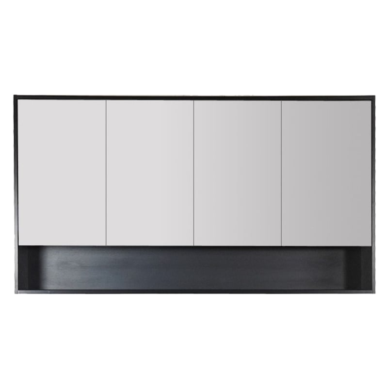 Laulea 1500mm Mirrored Shaving Cabinet with Open Shelf