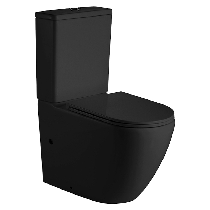 Kukui Slim Seat Back To Wall Toilet Suite