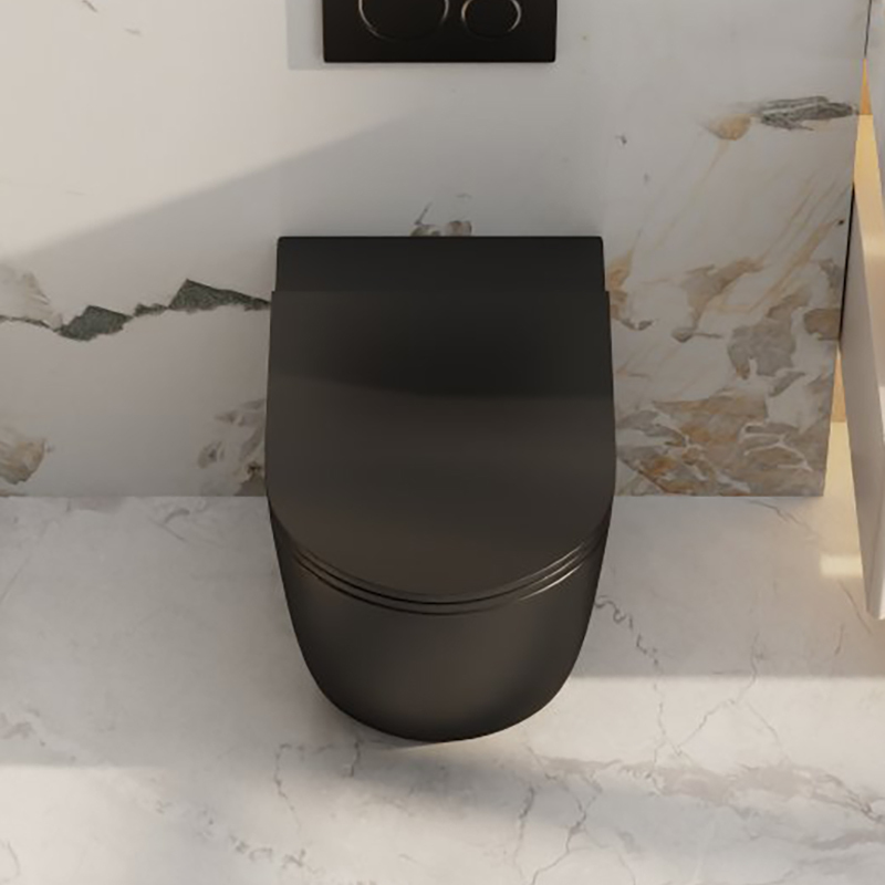 Kukui Slim Seat Wall Faced Toilet Pan