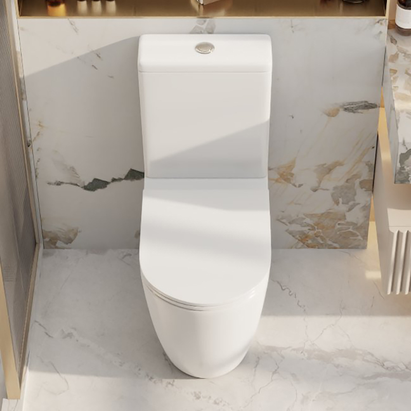 Kukui Slim Seat Back To Wall Toilet Suite