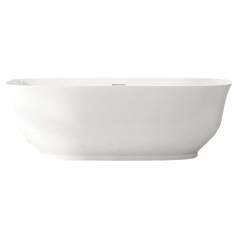 Lisbon Oval Acrylic Freestanding Bath with  Floor Mounted Mixer Package
