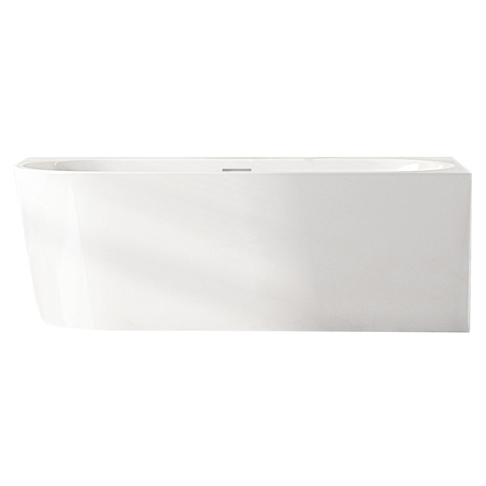 Costa Oval Acrylic Corner Bath with Spout & Wall Mixer Package