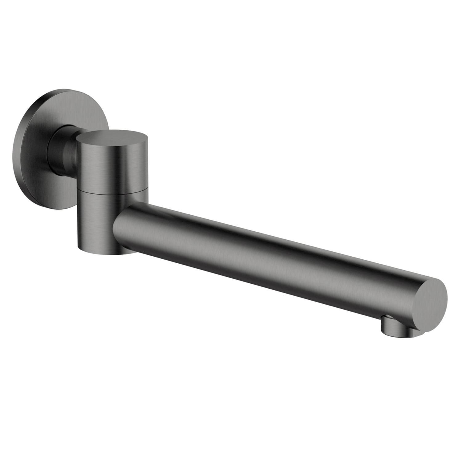 Montana Oval Acrylic Back to Wall Bath with Spout & Wall Mixer Package