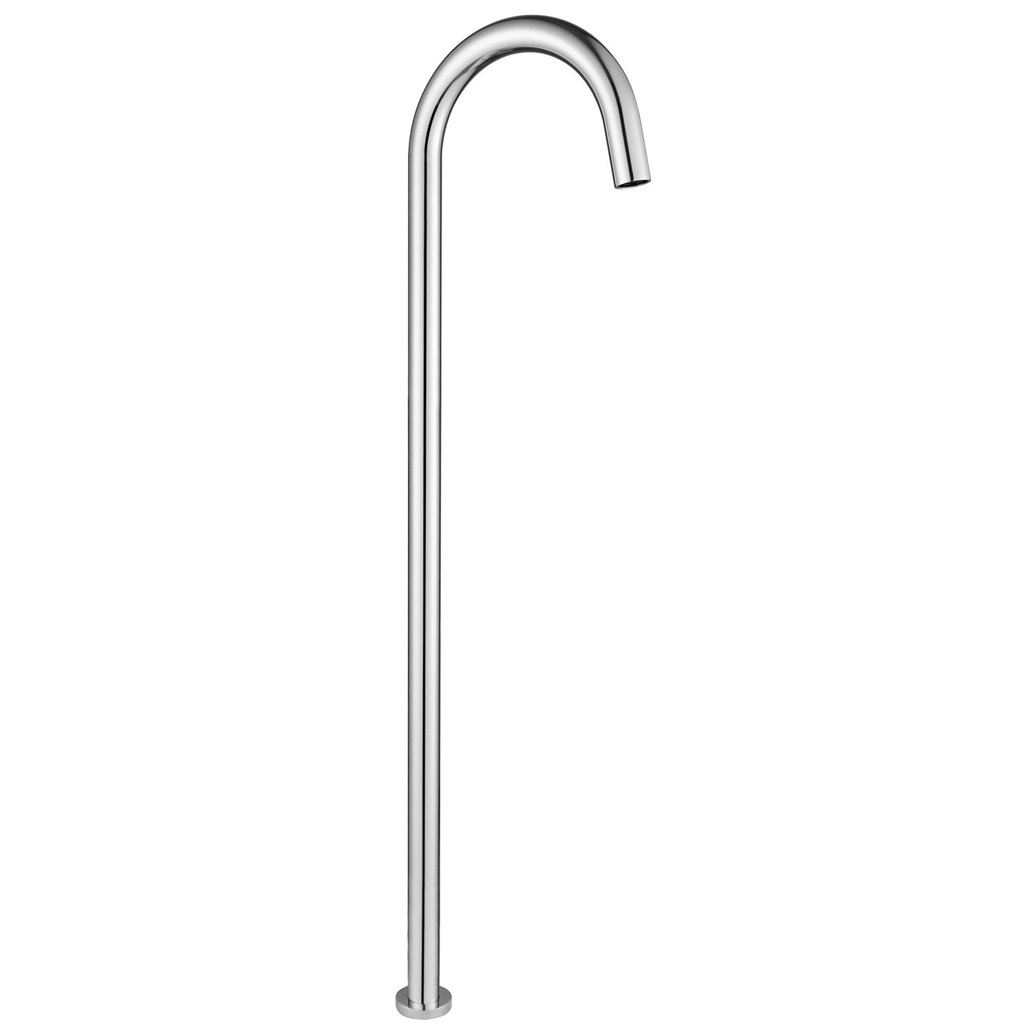 Albany Rectangular Acrylic Freestanding Bath with Floor Mounted Spout & Mixer Package