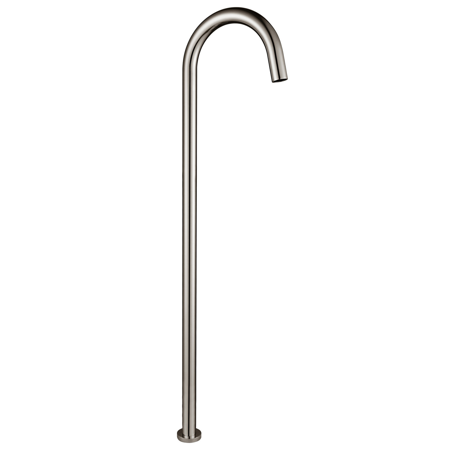 Albany Rectangular Acrylic Freestanding Bath with Floor Mounted Spout & Mixer Package