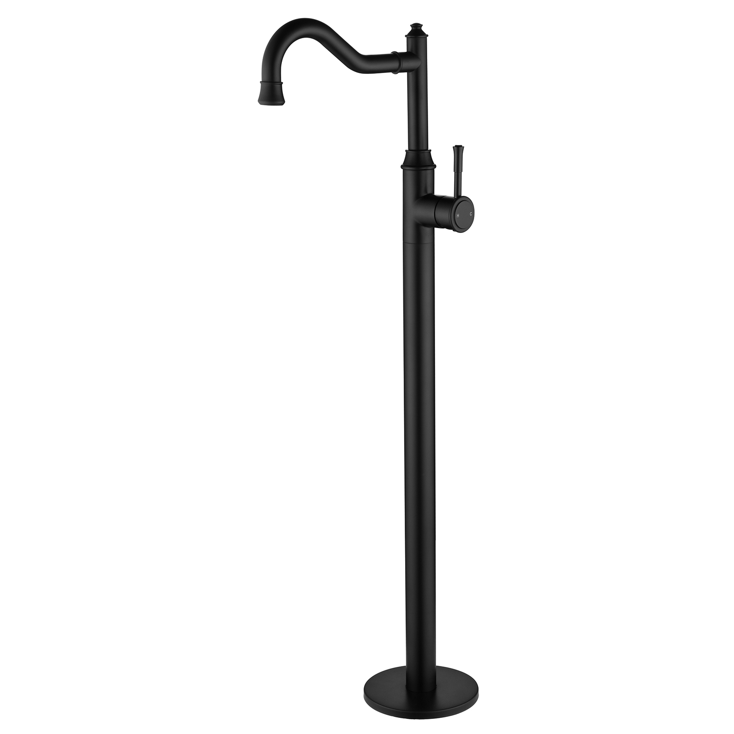 Lisbon Oval Acrylic Freestanding Bath with  Floor Mounted Mixer Package