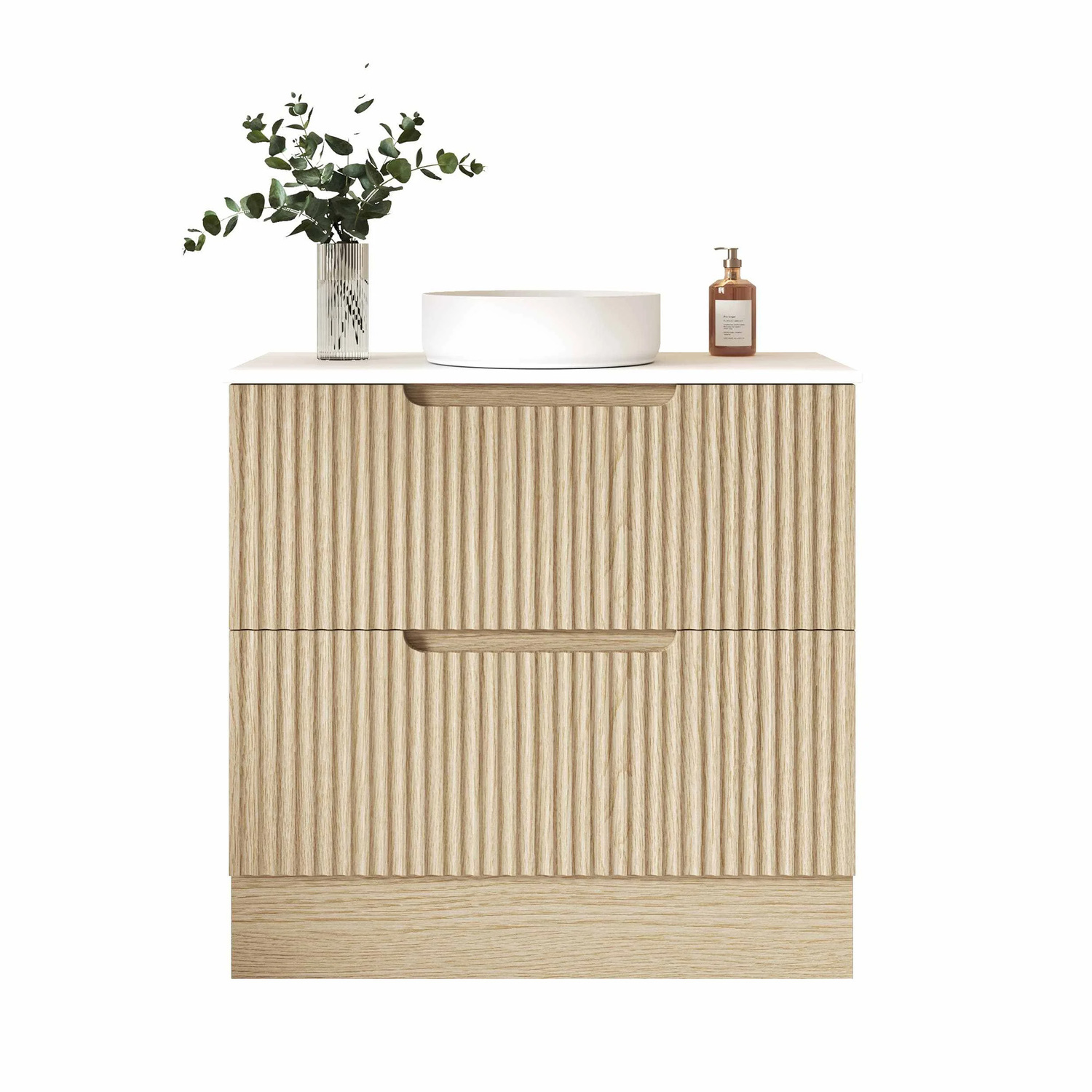 Colette 900mm Freestanding Vanity with Stone Countertop