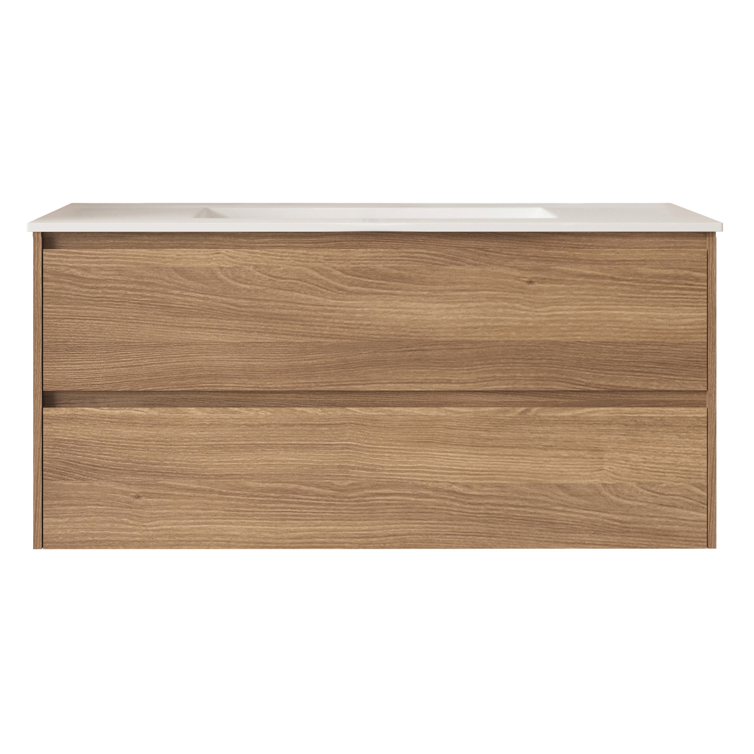 Horizon 1200mm Medium Oak Wall Hung Vanity
