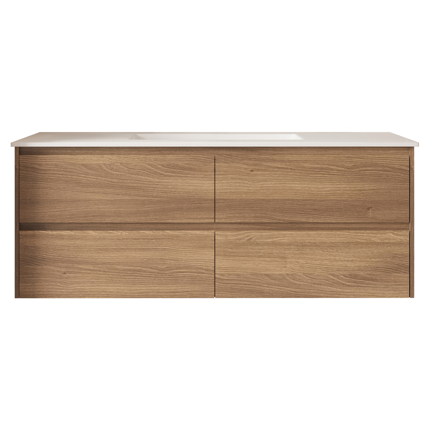 Horizon 1500mm Medium Oak Wall Hung Vanity
