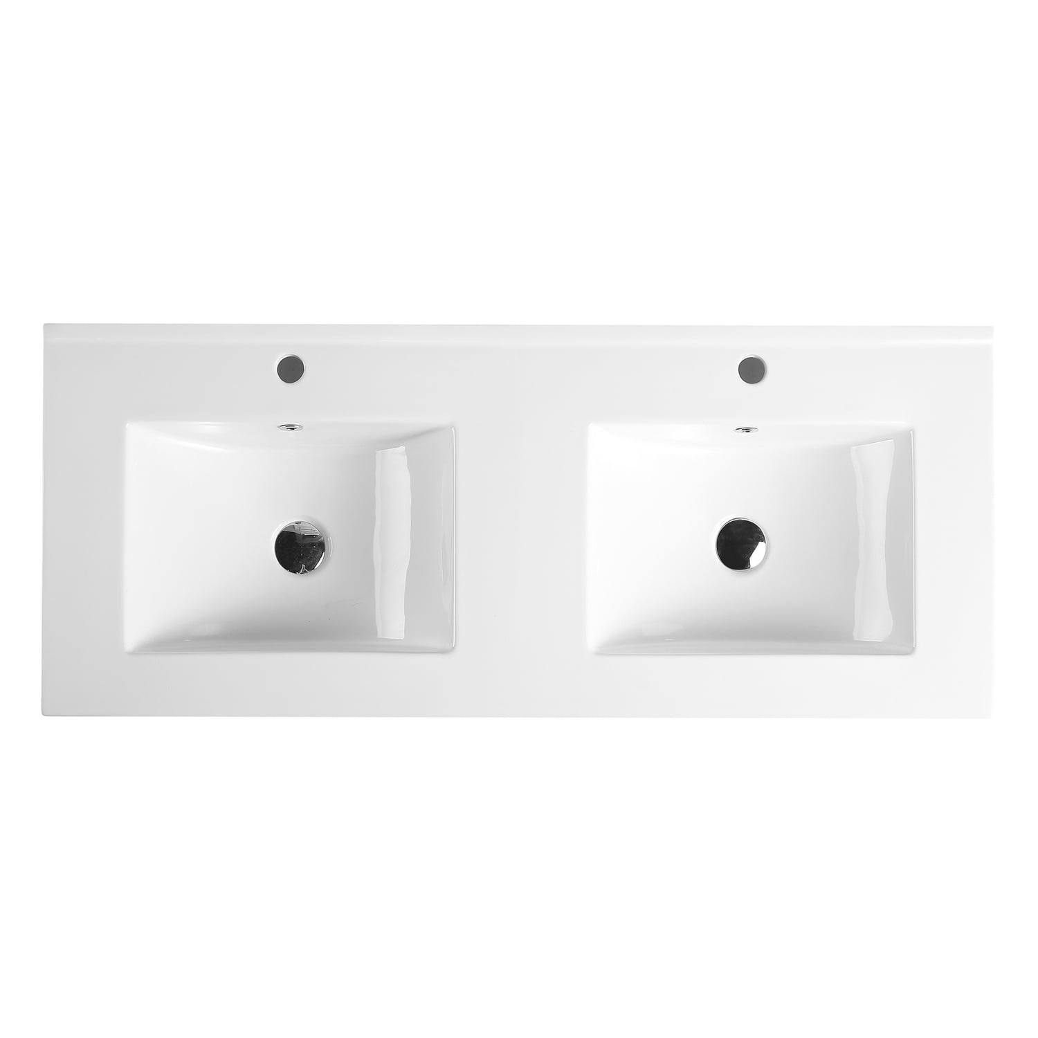 Horizon 1200mm Medium Oak Wall Hung Double Vanity