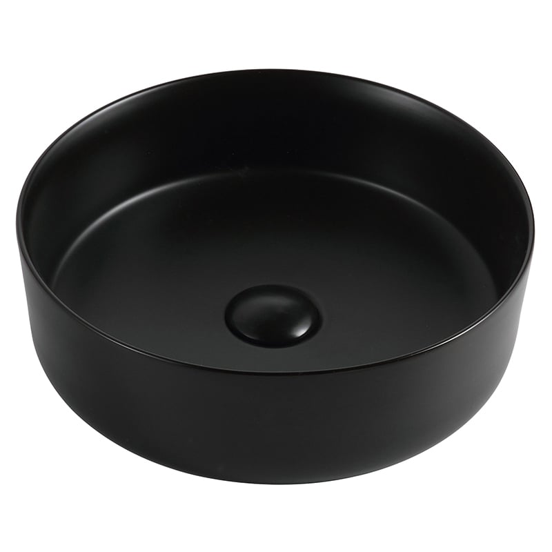 Sorrento 305mm Matte Black Above Counter Basin