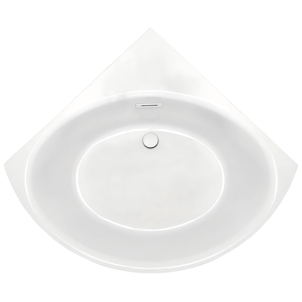 Stirling Acrylic Corner Bath with Overflow