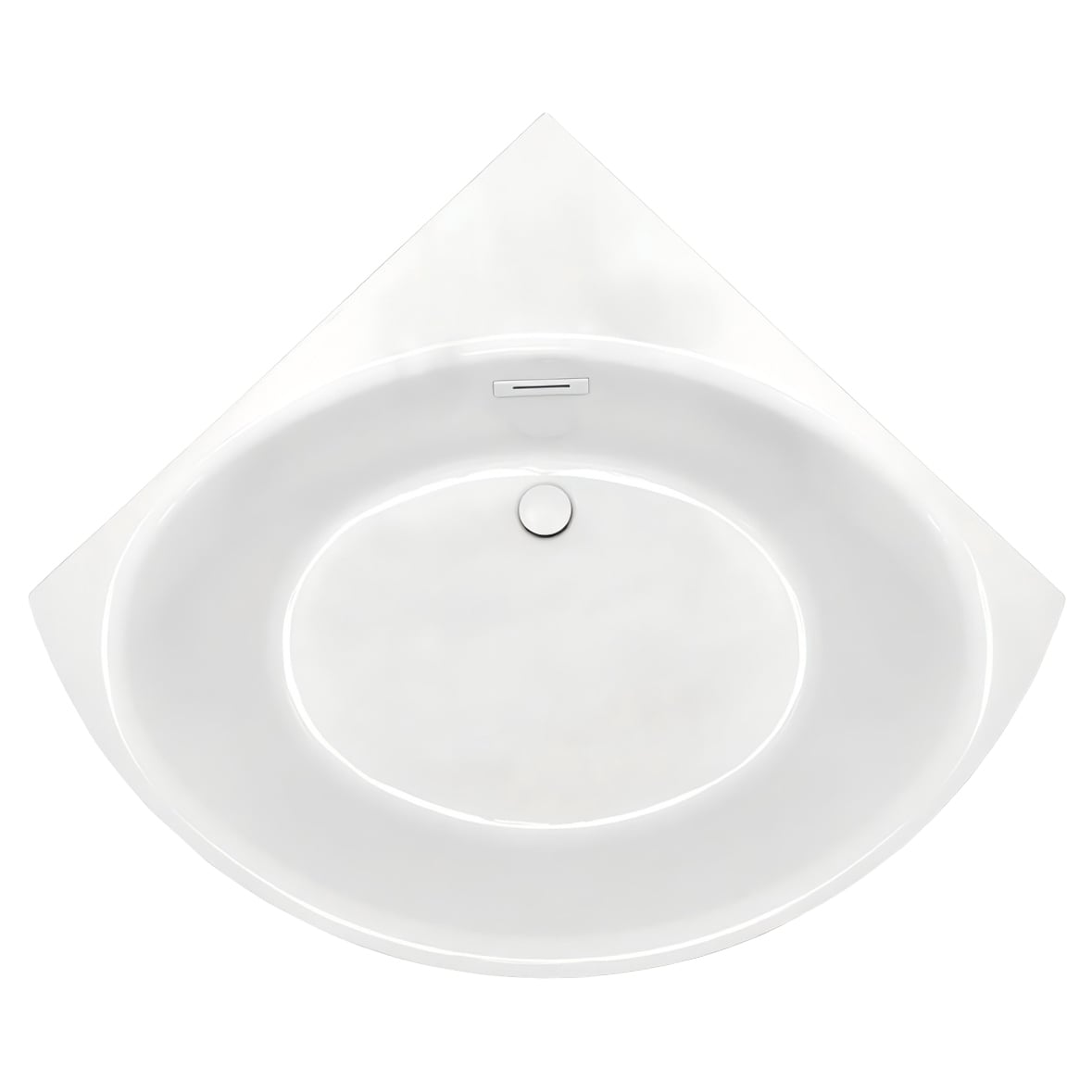 Stirling Acrylic Corner Bath with Overflow