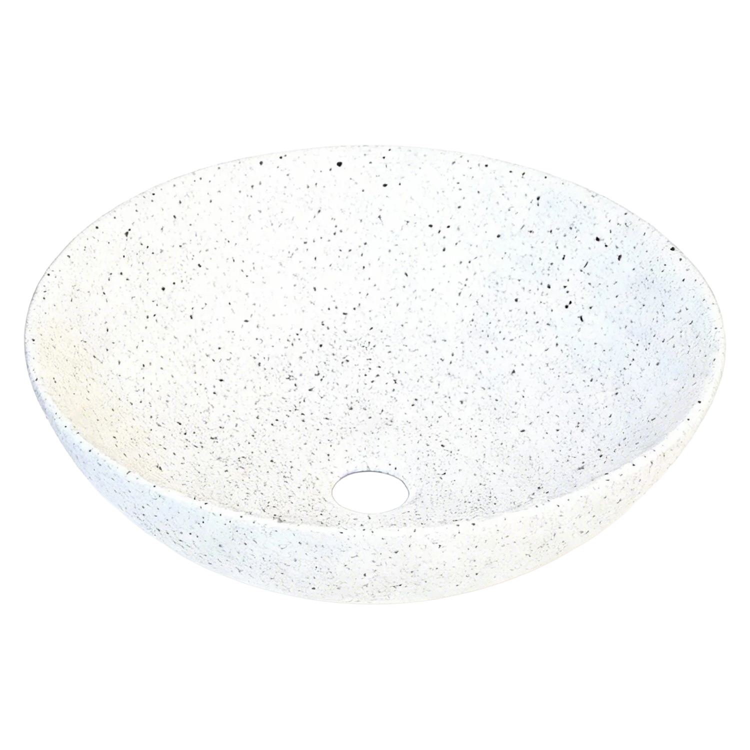 Sorrento 400mm Speckled White Above Counter Basin