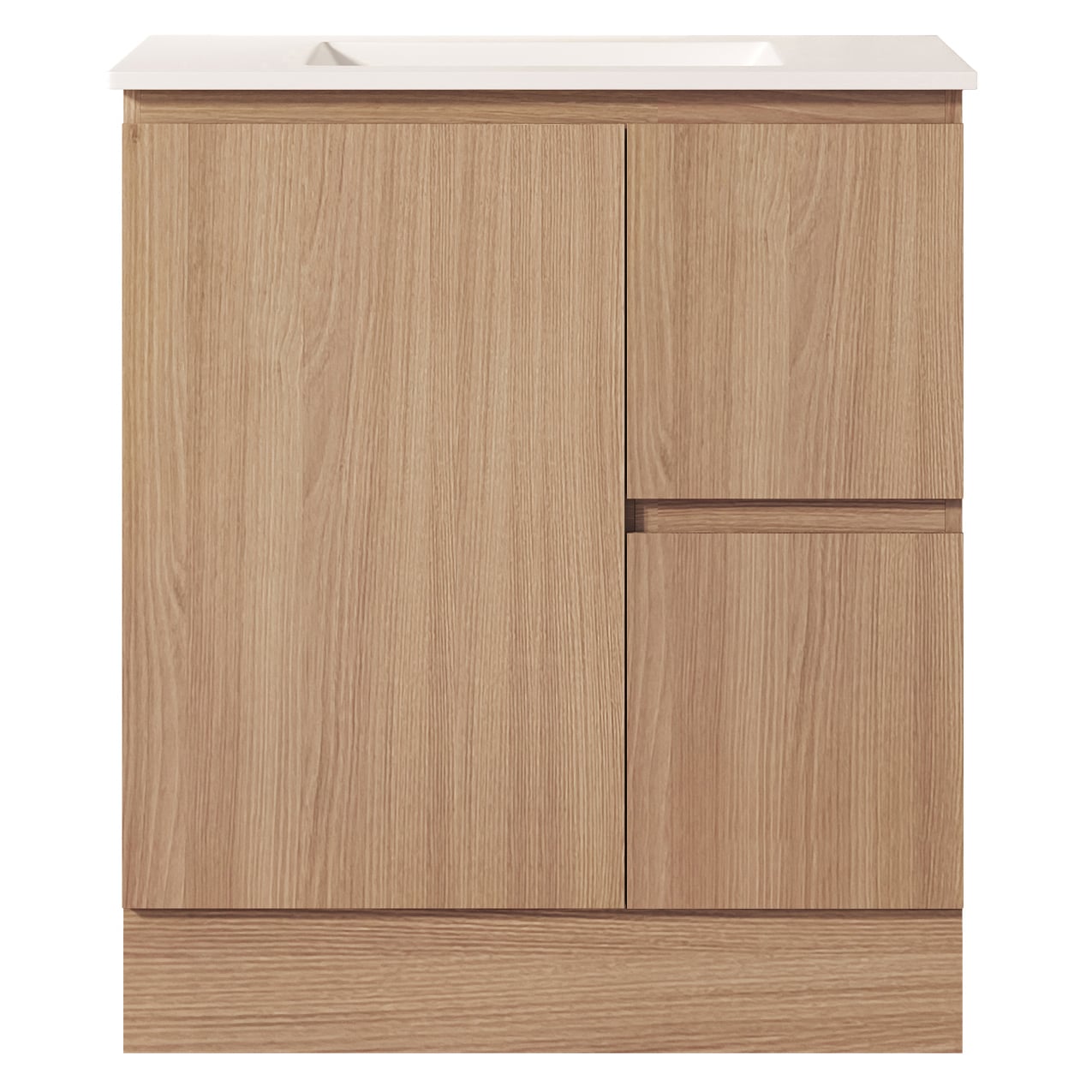 Byron 750mm Light Oak Freestanding Vanity