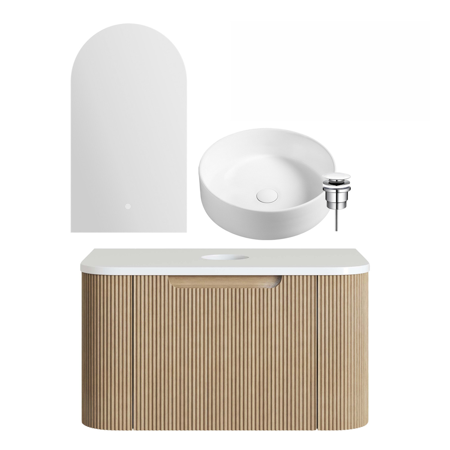 Airlie II 750mm Contemporary Bathroom Vanity Package