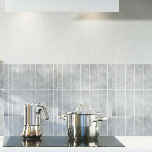 StickonTilesAustralia Light Grey Kit Kat Stick on Tile (10 Pack) The