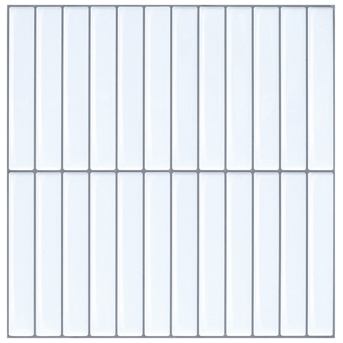 White Kit Kat Mosaic Tile
