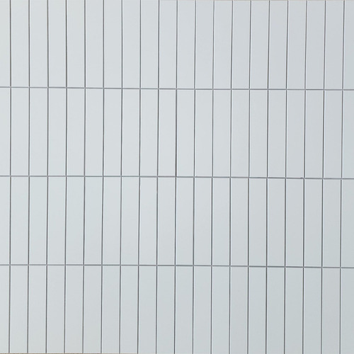 Matte White Kit Kat Stick on Tile (10 Pack)