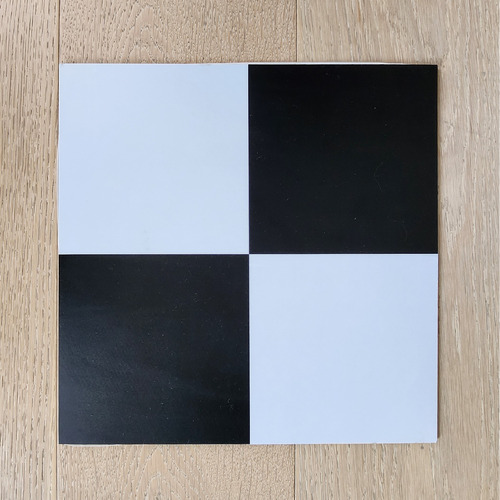 Checkerboard Stick on Tile (10 Pack)