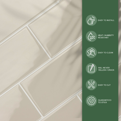 Subway Stick on Tile (10 Pack)