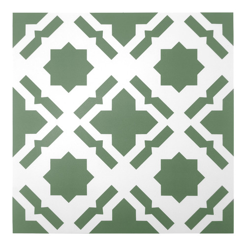 Sage Star Stick on Tile (10 Pack)