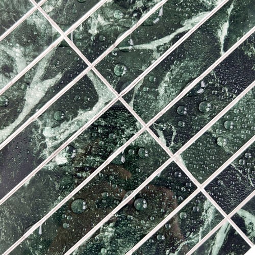 Green Kit Kat Stick on Tile (10 Pack)