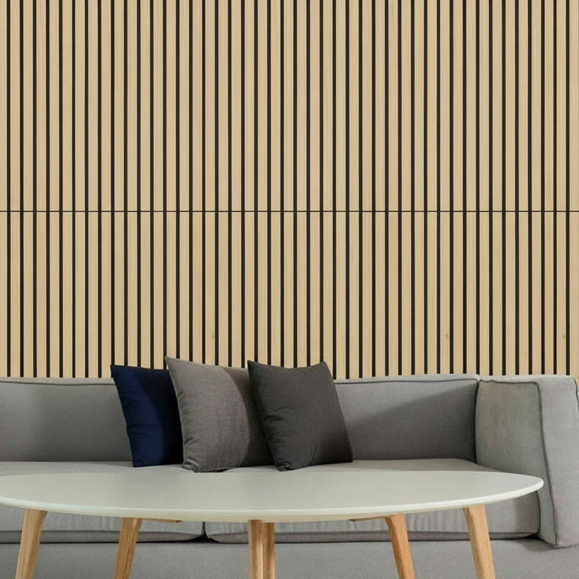 Peel & Stick 1200 x 600mm Acoustic Wall Panels