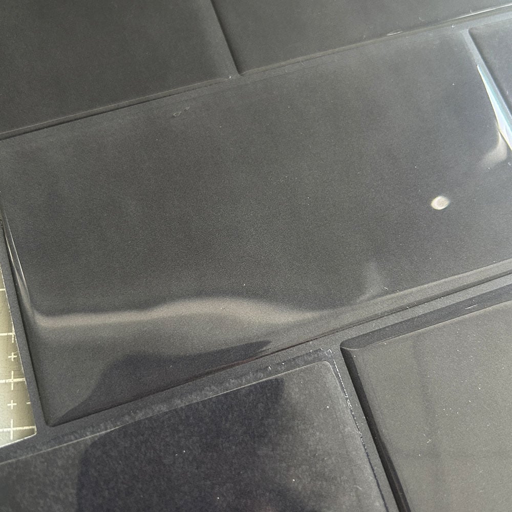 Peel & Stick Dark Grey Subway Stick on Tile (10 Pack)