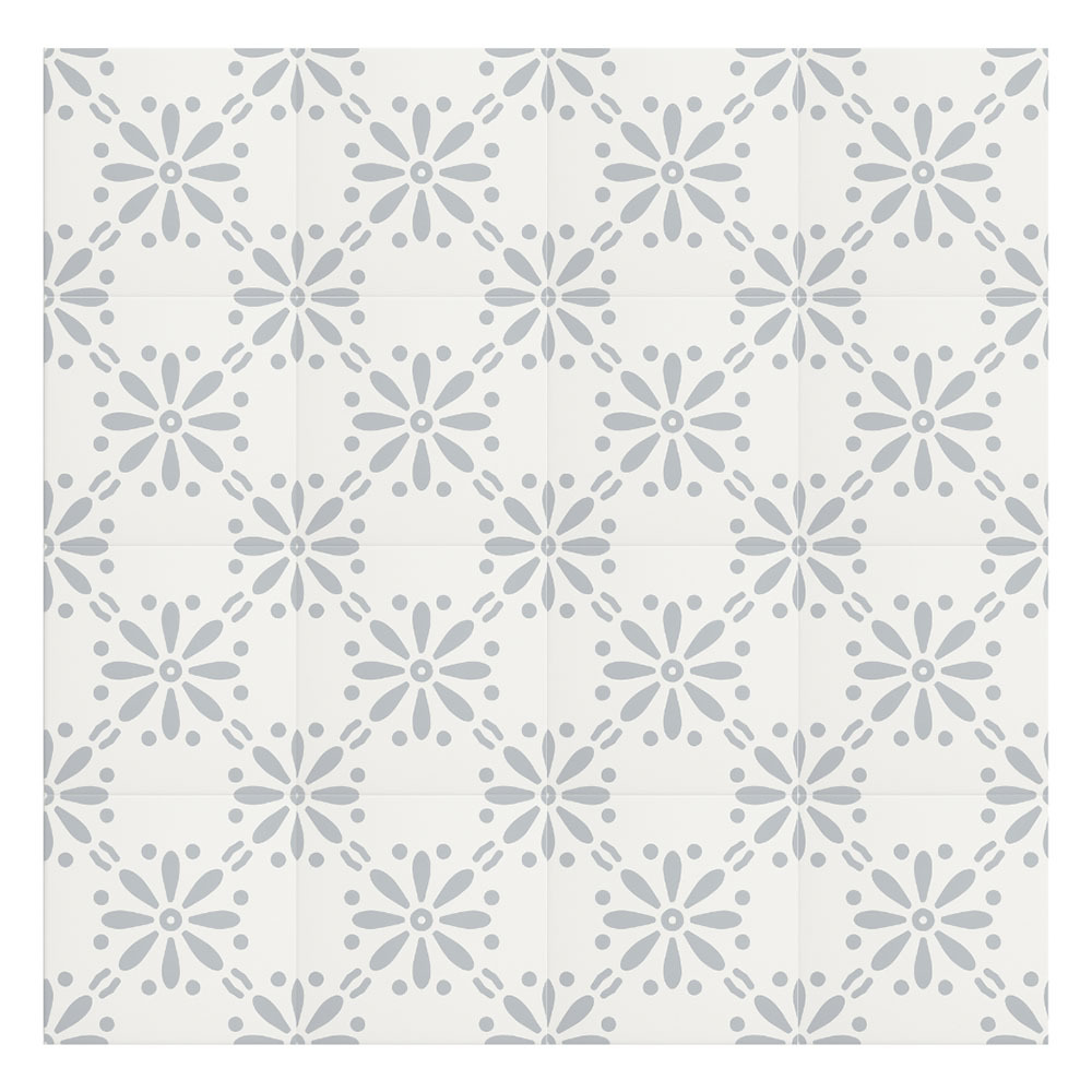 Peel & Stick Soft Grey Decorative Stick on Tile (10 Pack)