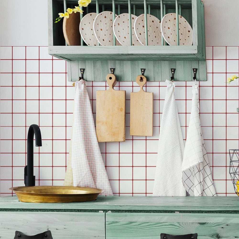 Grid Stick on Tile (10 Pack)