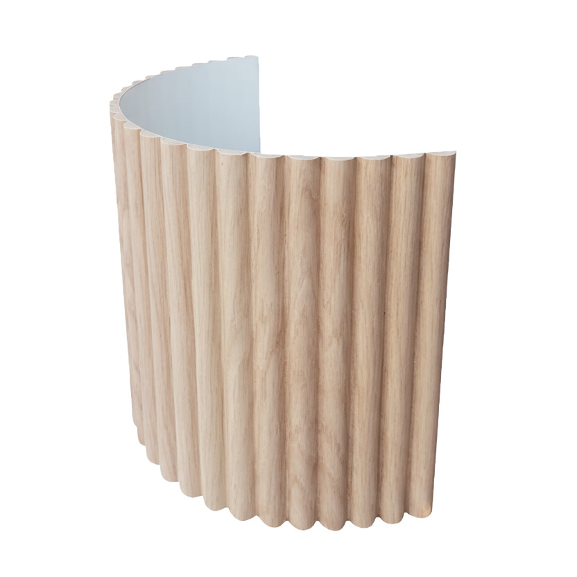 Mikos 1200 x 600mm Oak Grain Flexible Wave Wall Panels