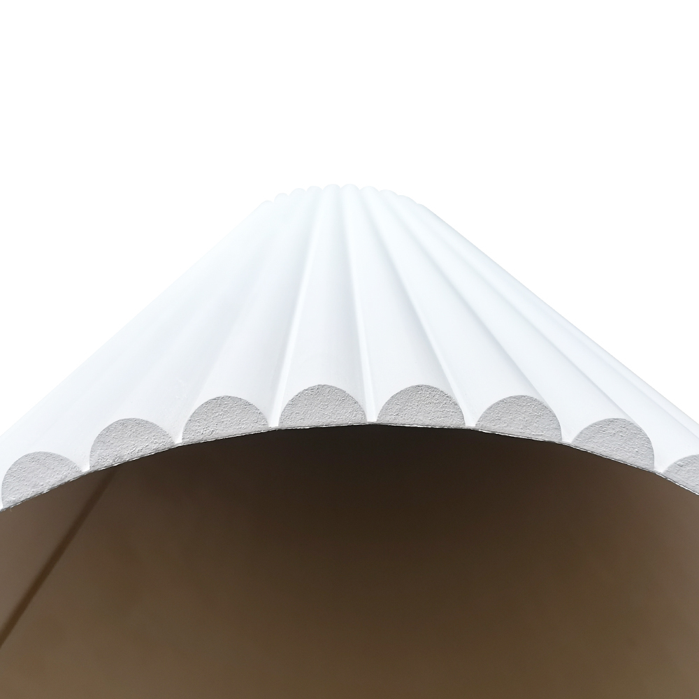 Mikos 1200 x 600mm Primed Flexible Wave Wall Panels