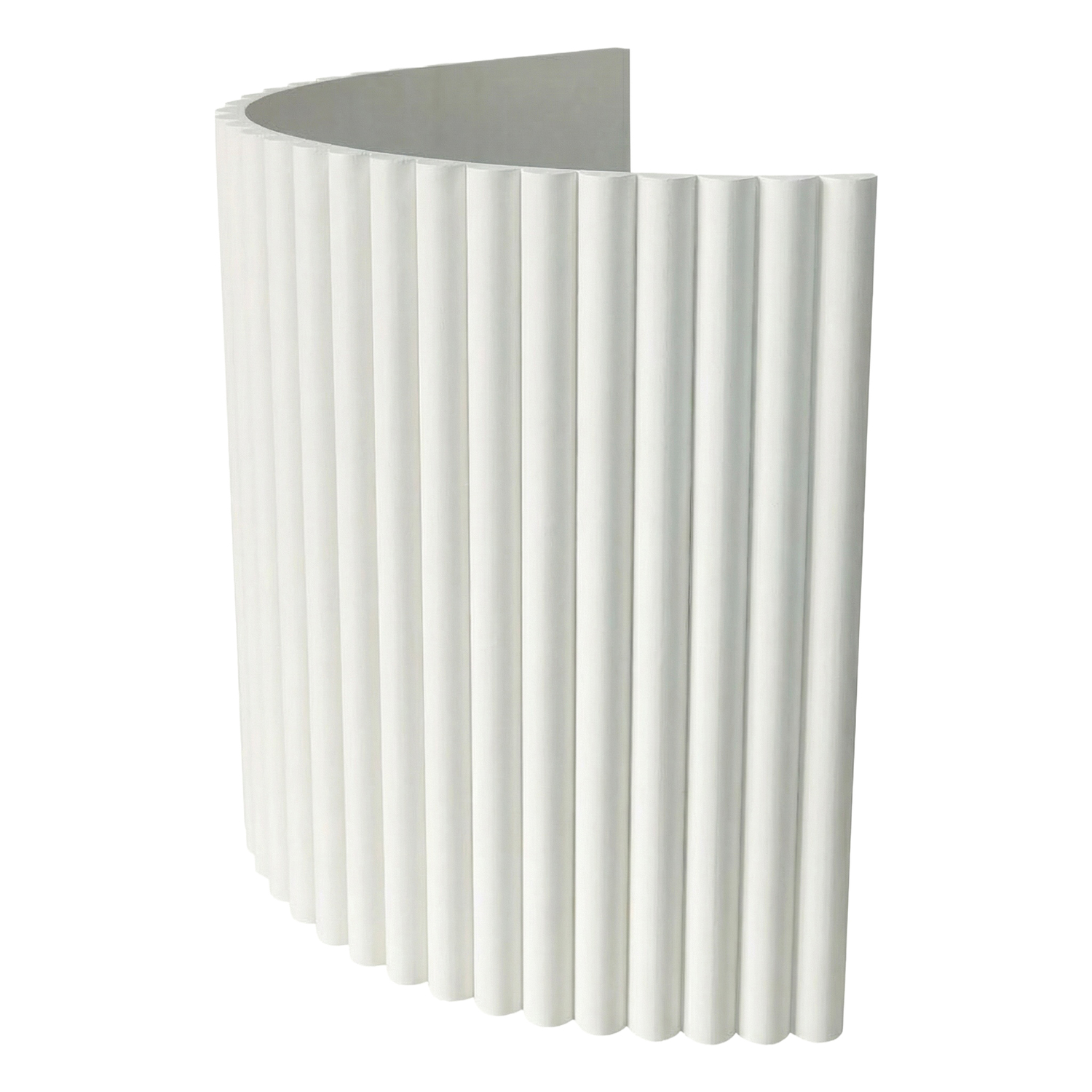 Mikos 1200 x 600mm Primed Flexible Wave Wall Panels