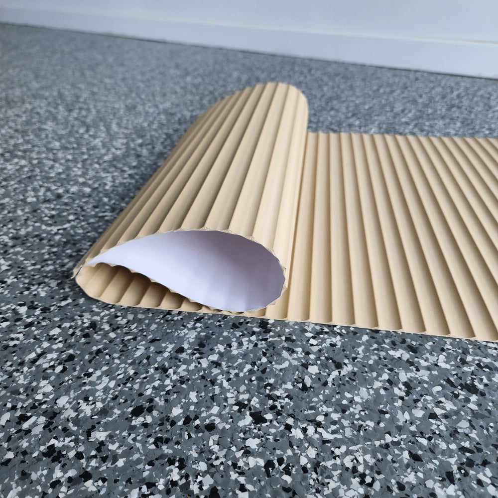 Curvatura 2400 x 1200mm Flexible Scallop Roll Panel