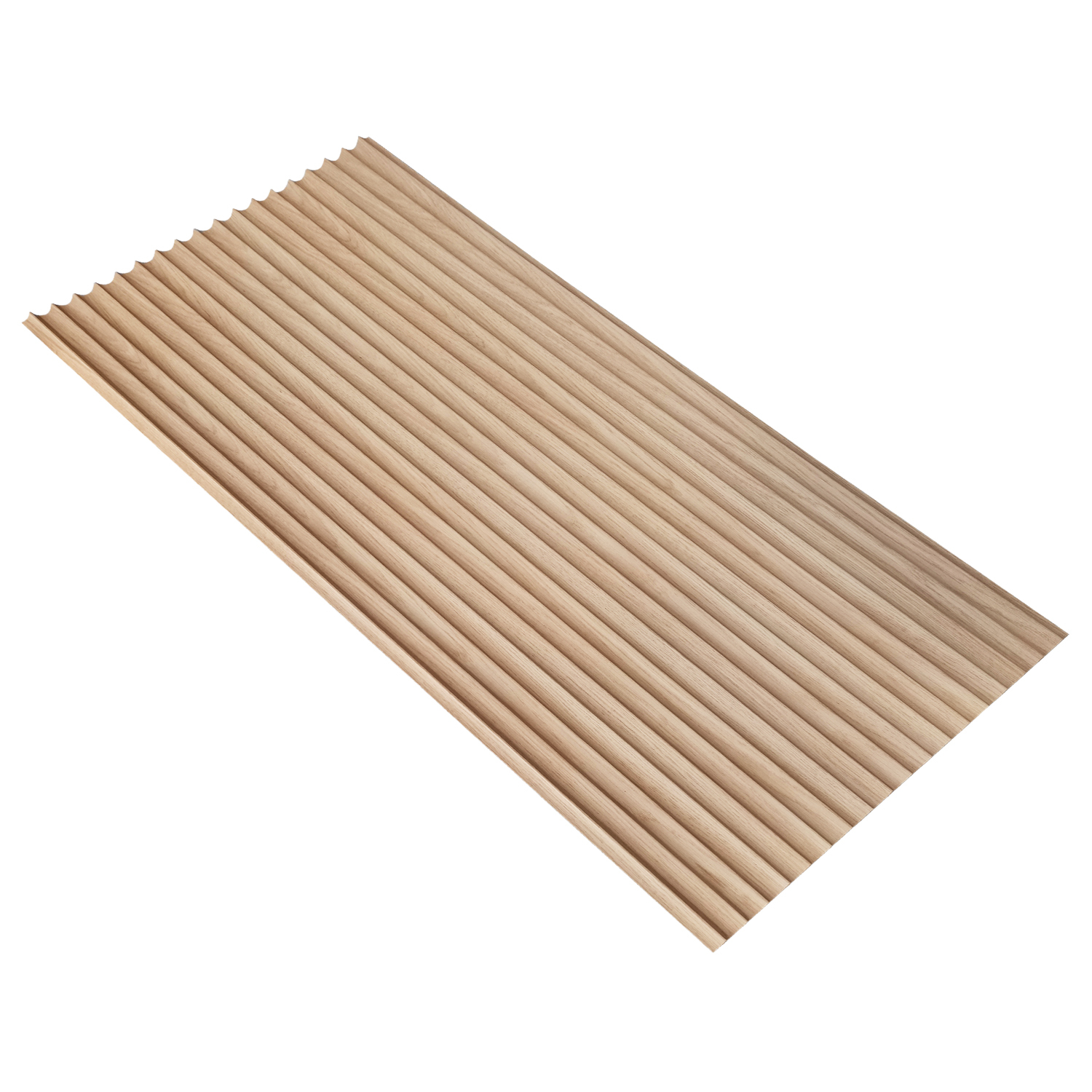 Mikos 1200 x 600mm Oak Grain Flexible Scallop Wall Panels