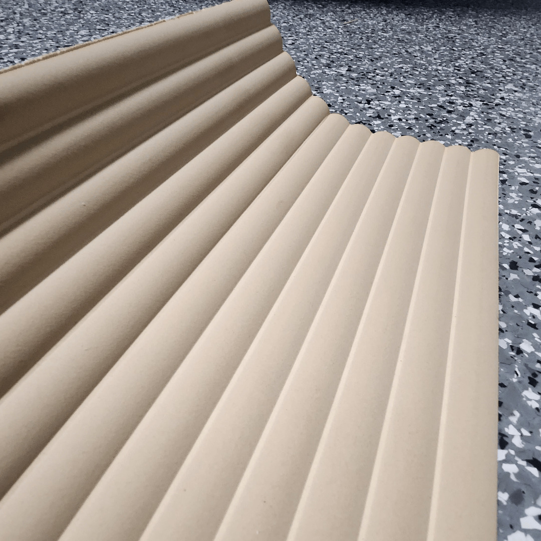 Curvatura 2400 x 1200mm Flexible Large Wave Roll Panel