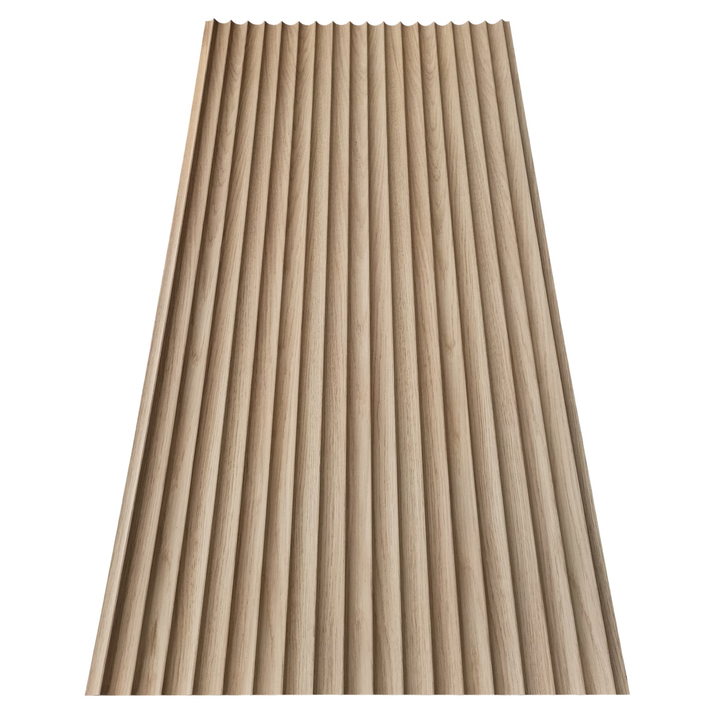Mikos 1200 x 600mm Oak Grain Flexible Scallop Wall Panels