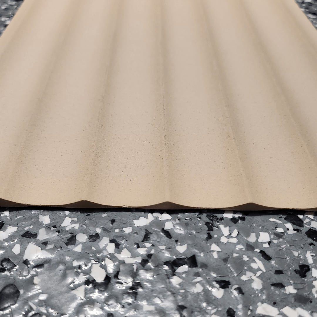 Curvatura 2400 x 1200mm Flexible Large Scallop Roll Panel