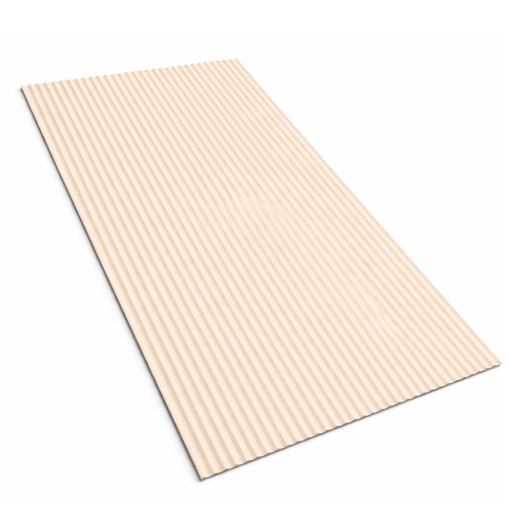 Curvatura 2400 x 1200mm Flexible Scallop Roll Panel