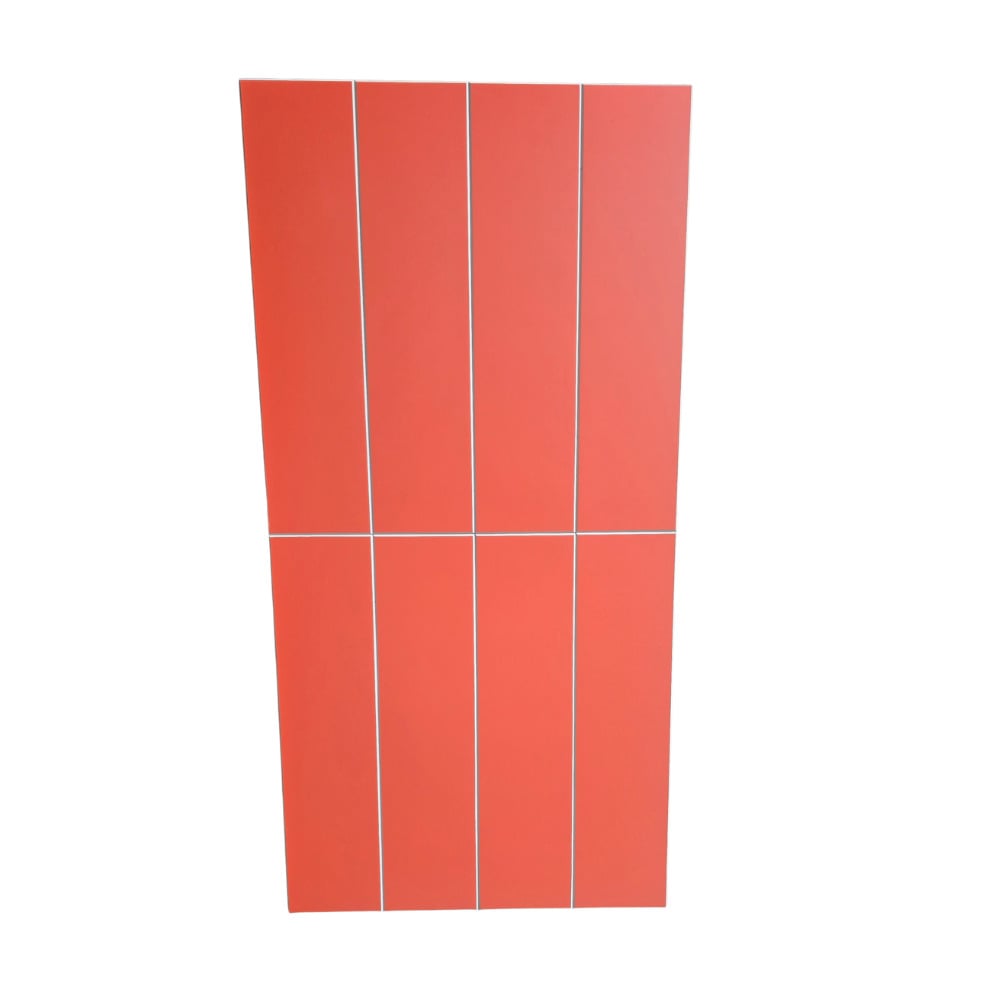 Peel & Stick Matte Orange Subway Stick on Tile (24 Pack)