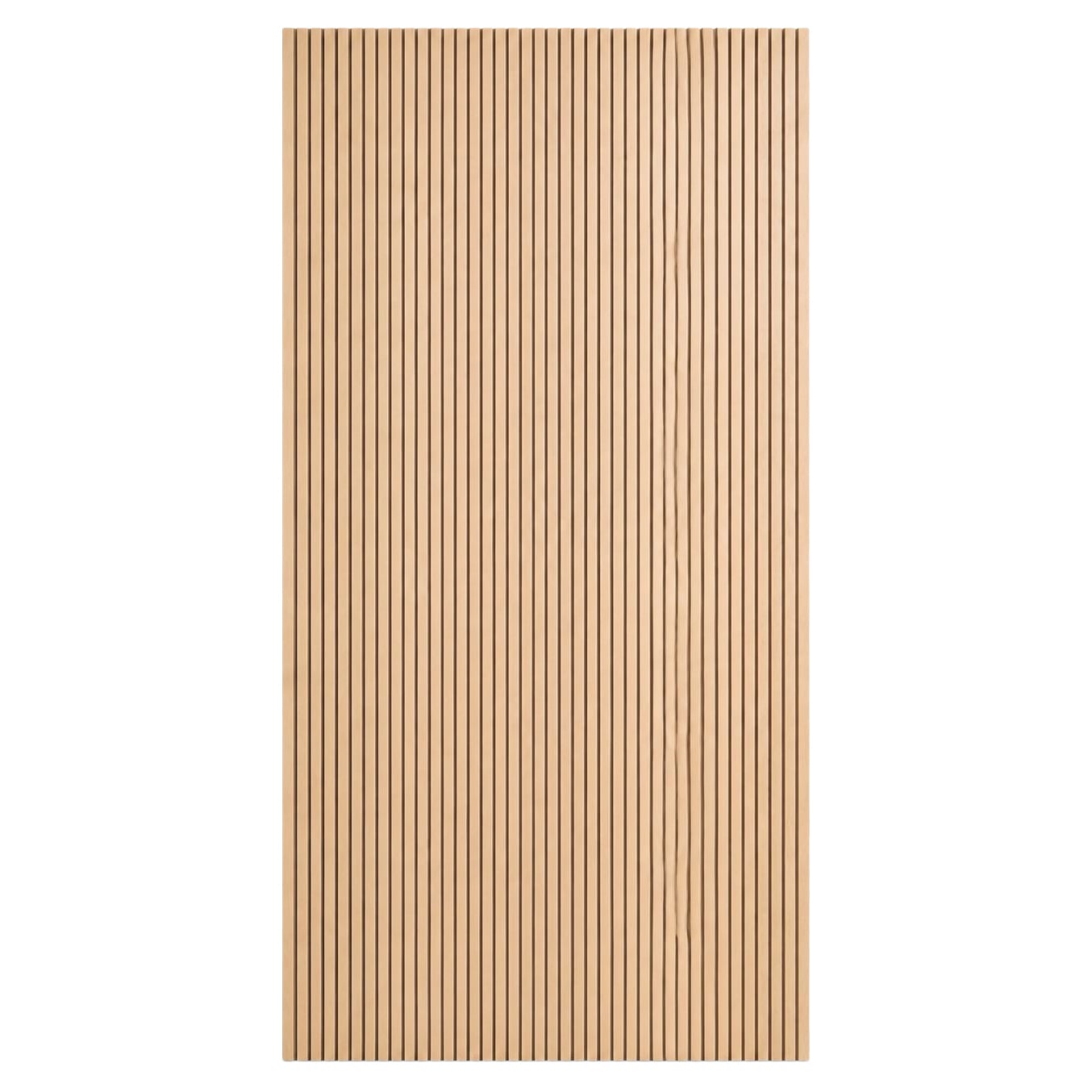 Mikos 1200 x 600mm Natural Birch Flexible Slat Wall Panels