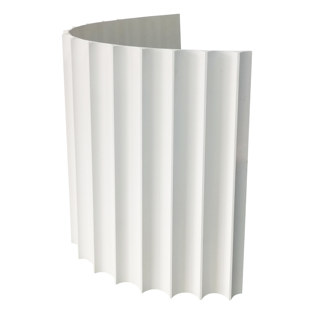 Mikos 1200 x 600mm Primed Flexible Scallop Wall Panels