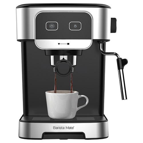 BaristaMate Barista Mate 1.8L Espresso Coffee Machine Temple & ster