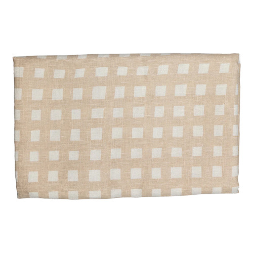 Gingham Linen Table Runner Temple & ster