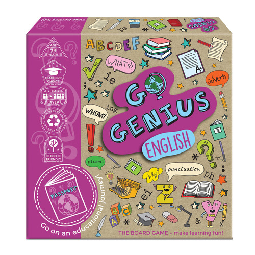 Go Genius English Board Game Temple & ster
