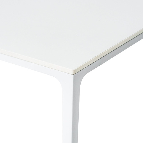 CasaCora White Innovation S Indoor/Outdoor Dining Table | Temple & Webster