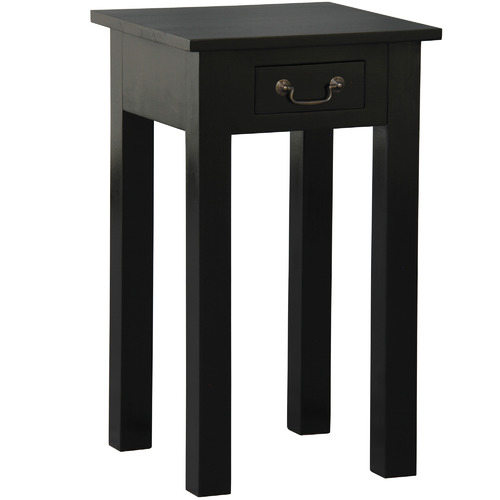 SandStoneSea Black Larsson Mahogany Side Table Temple & ster