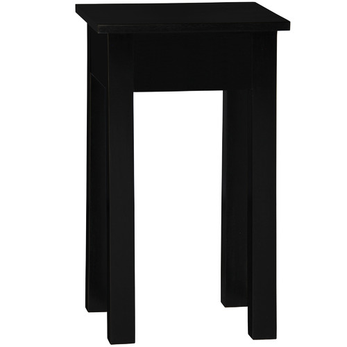 SandStoneSea Black Larsson Mahogany Side Table Temple & ster