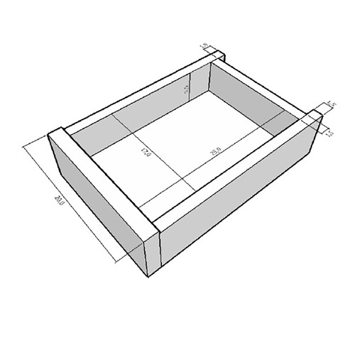 SandStoneSea Black Larsson Mahogany Side Table Temple & ster